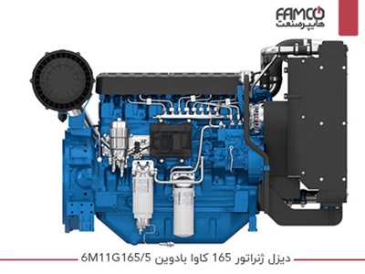 دیزل ژنراتور 165 کاوا بادوین 6M11G165/5