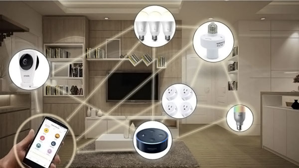سیستم خانه هوشمند بر روی بستر وای فای