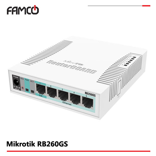 سوئیچ Mikrotik RB260GS