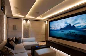 طراحی اتاق سینما خانگی هوشمند