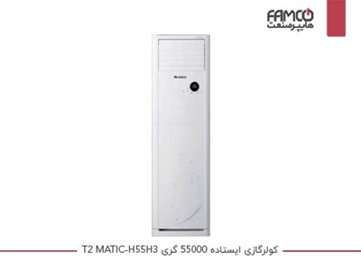 کولر گازی ایستاده 55000 گری T2 MATIC-H55H3