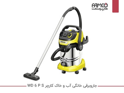 جاروبرقی آب و خاک خانگی کارچر WD 6 P S